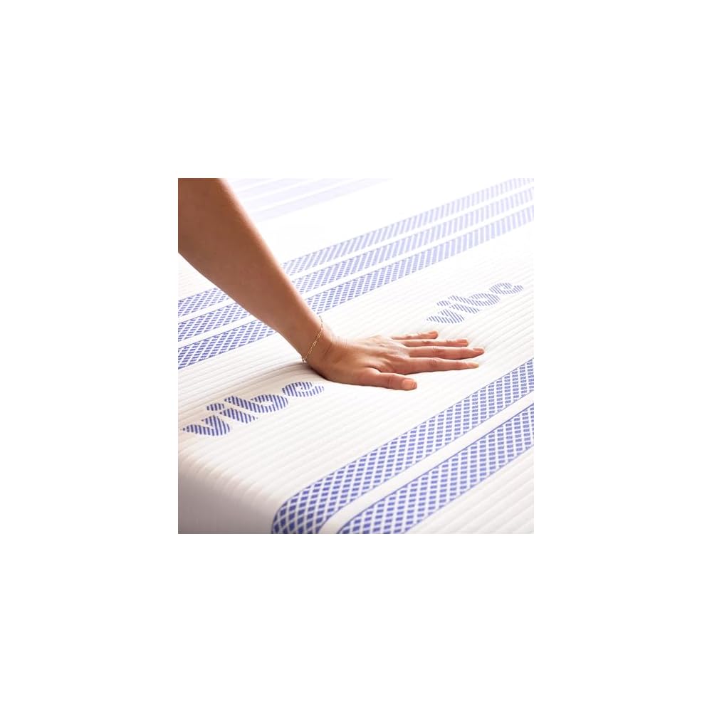 Gel Memory Foam 8 Inch Mattress - Bed-in-a-Box - Full Size - Cooling and Pressure Relief - Certi-PUR Certified