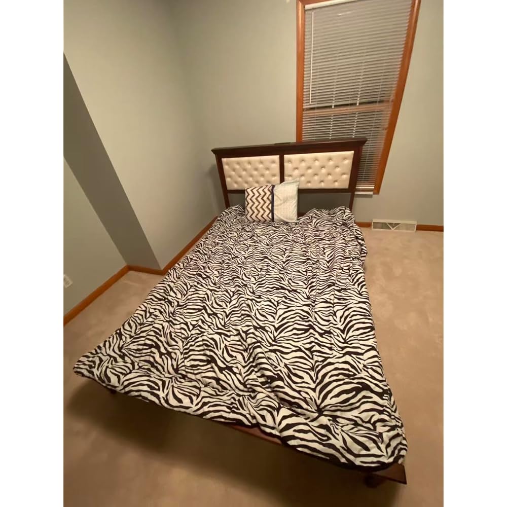 Solid Wood Queen Bed Frame 41.5” Tall Diamond-Tufted Upholstered Headboard, American Classic Flat-Top Bed, Stable Structure, Wood Slats Support, Noise-Free, No Box Spring Needed, Redish Brown