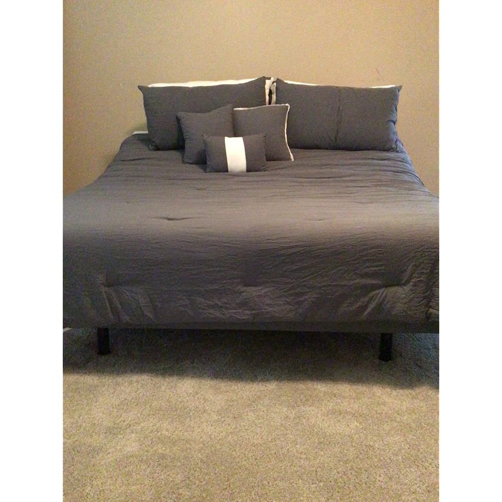 Premium Split King Adjustable Bed with 14 Inch Copper Gel Memory Foam Sleep System, Massage, Zero Gravity, Anti-Snore, Programmable Memory Positions, USB, Underbed Lighting, Zero Clearance